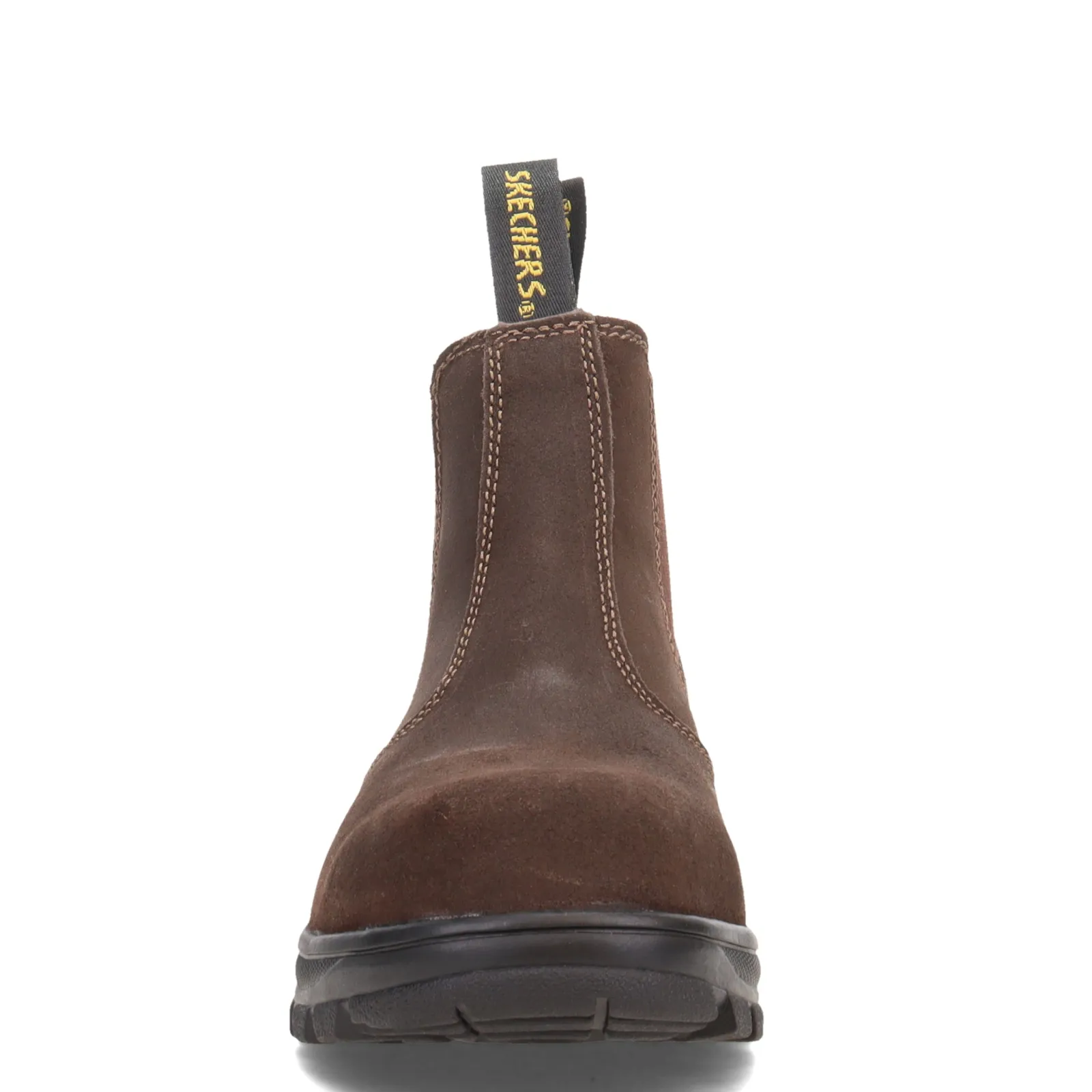 Sale Skechers Work Women's Skechers, Workshire - Jannit Comp Toe Work Boot Brown