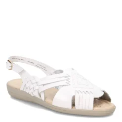 Discount Softspots Women's Soft Spots, Tela Sandal White