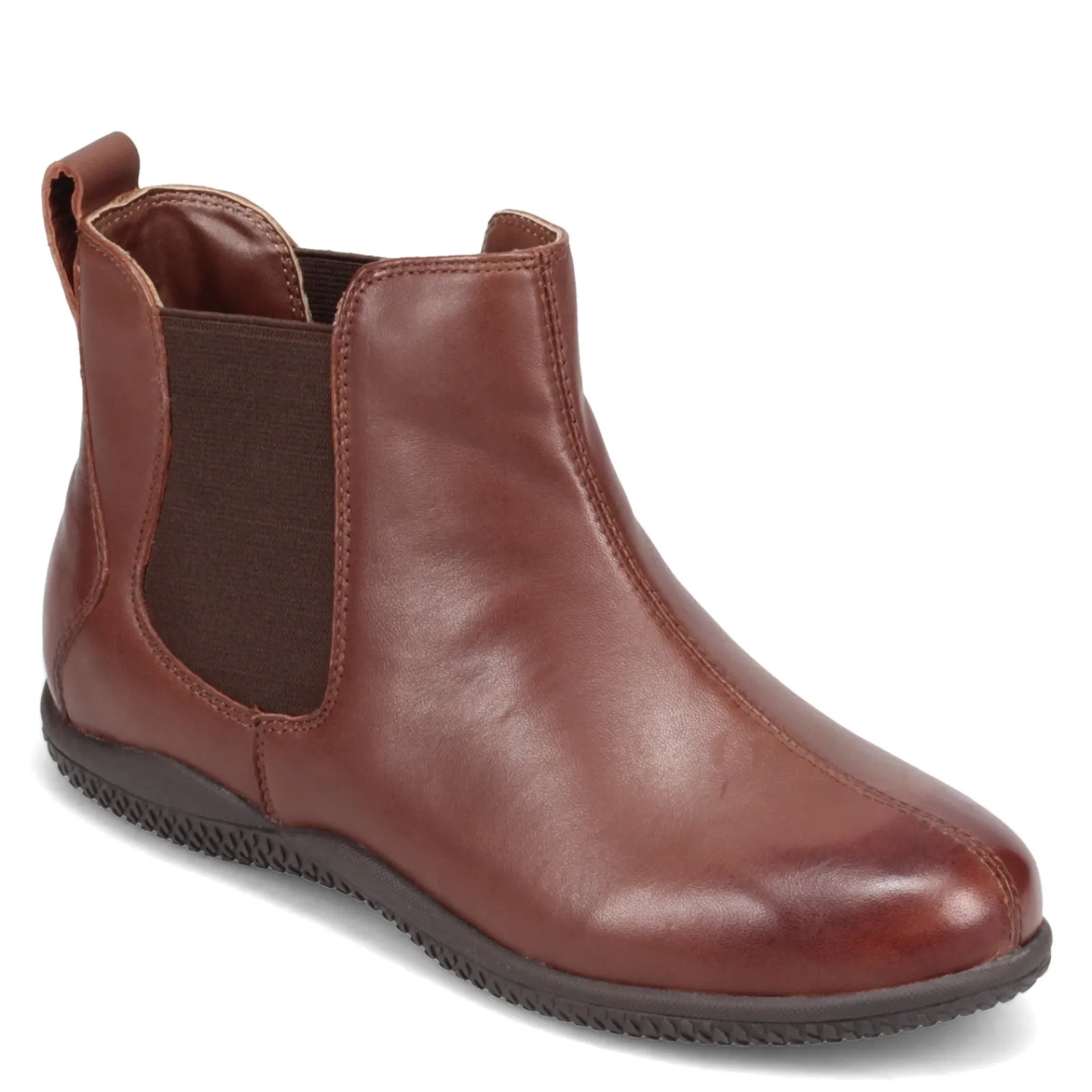 New Soft Walk Women's , Highland Chelsea Boot Saddle