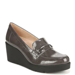 Outlet SOUL Naturalizer Women's , Achieve Loafer Grey Patent