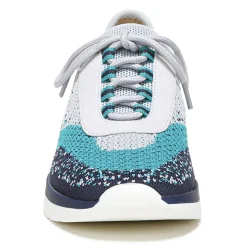 Discount SOUL Naturalizer Women's , Charlie-Knit Slip-On Sneaker Grey Turquoise