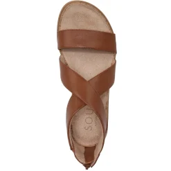 SOUL Naturalizer Women's , Cindi Sandal Toffee