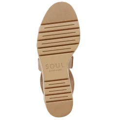 Naturalizer Women's Soul , Goodtimes Wedge Sandal Gold