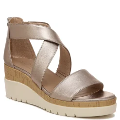 Outlet SOUL Naturalizer Women's , Goodtimes Wedge Sandal Silver