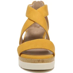 SOUL Naturalizer Women's , Goodtimes Wedge Sandal Yellow