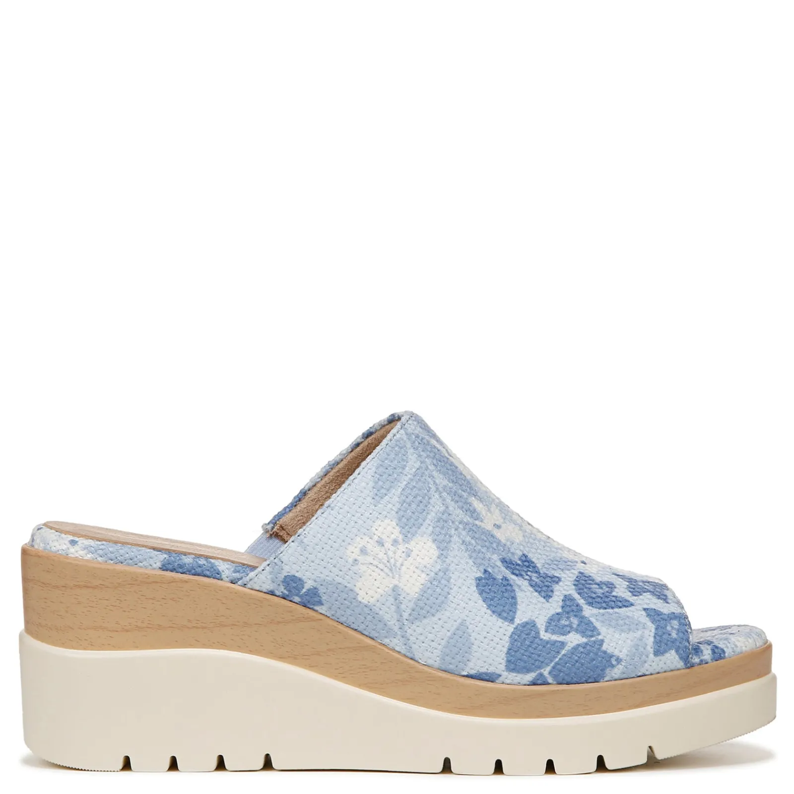 Online SOUL Naturalizer Women's , Goodtimes Wedge Slide Bluebell Fabric