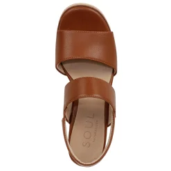 Outlet SOUL Naturalizer Women's , Holly Sandal Brown