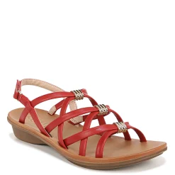 New SOUL Naturalizer Women's , Sierra Sandal Red Faux Leather
