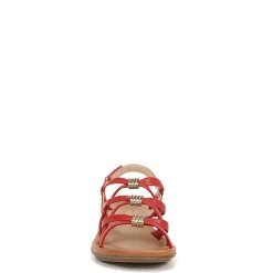 New SOUL Naturalizer Women's , Sierra Sandal Red Faux Leather