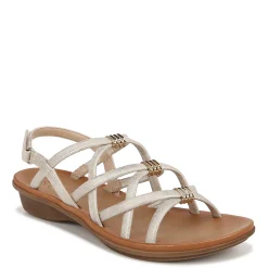 Outlet SOUL Naturalizer Women's , Sierra Sandal Gold Faux Leather