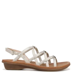 Outlet SOUL Naturalizer Women's , Sierra Sandal Gold Faux Leather