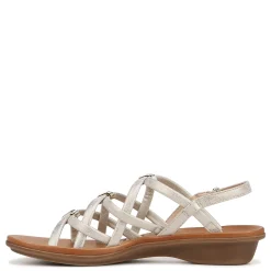 Outlet SOUL Naturalizer Women's , Sierra Sandal Gold Faux Leather