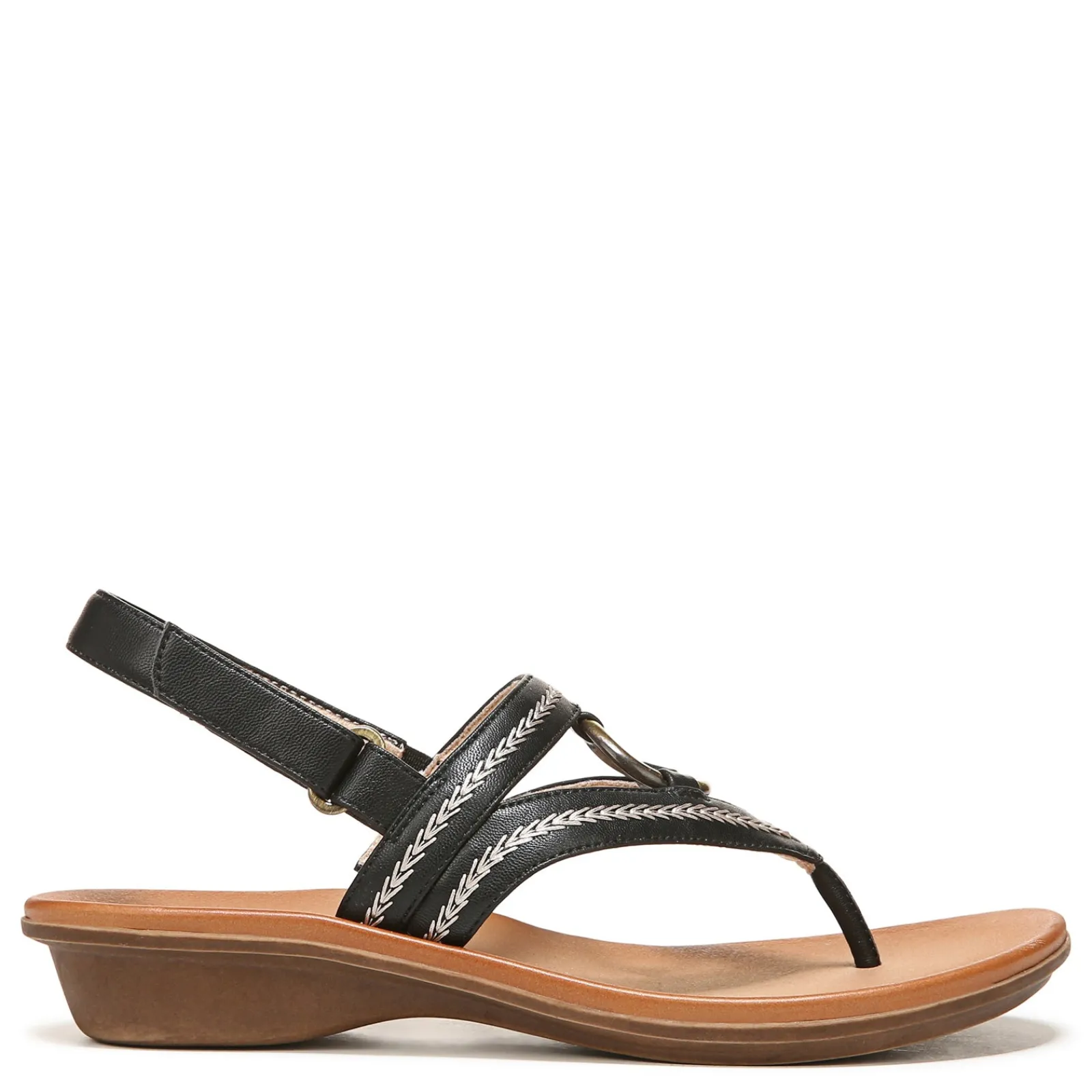 Online SOUL Naturalizer Women's , Sunny Thong Sandal Black