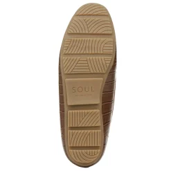 Clearance SOUL Naturalizer Women's , Seven Loafer Brown Croco