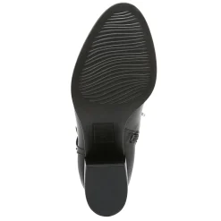 Clearance SOUL Naturalizer Women's , Uptown Boot - Wide Calf Black Faux Leather