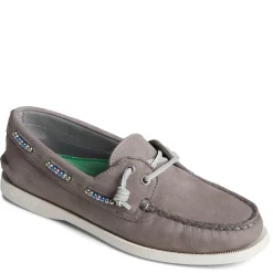 Outlet Sperry Women's , Authentic Original 2-Eye Beaded Boat Shoe Grey