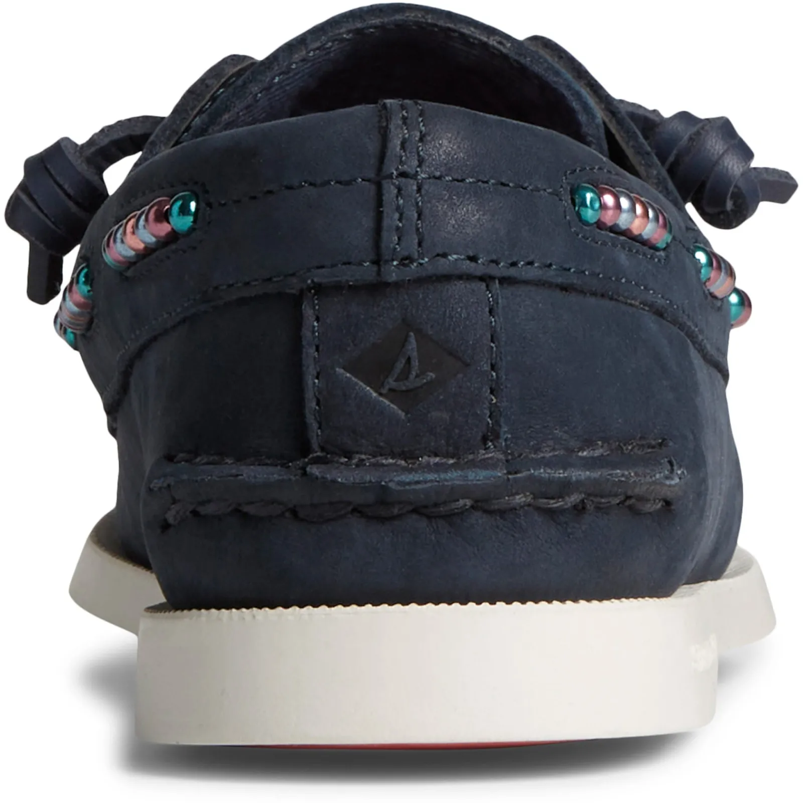 Outlet Sperry Women's , Authentic Original 2-Eye Beaded Boat Shoe Navy