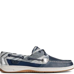 Clearance Sperry Women's , Bluefish 2 Eye Boat Shoe Navy Stripe