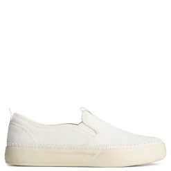 Discount Sperry Women's , Breaker Plushstep Slip-On Bright White