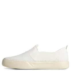 Discount Sperry Women's , Breaker Plushstep Slip-On Bright White
