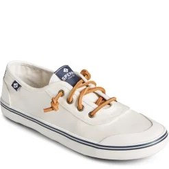 Discount Sperry Women's , Lounge Away 2 Lace-Up Boat Shoe White