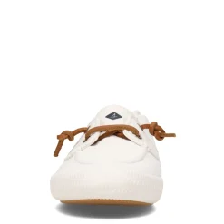Discount Sperry Women's , Lounge Away 2 Boat Shoe White Linen