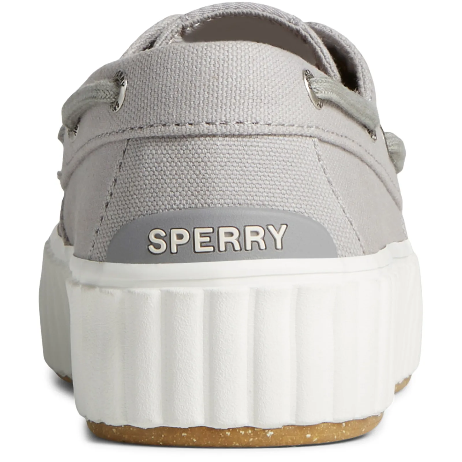 Sperry Women's , Pier Wave Boat Platform Sneaker Grey