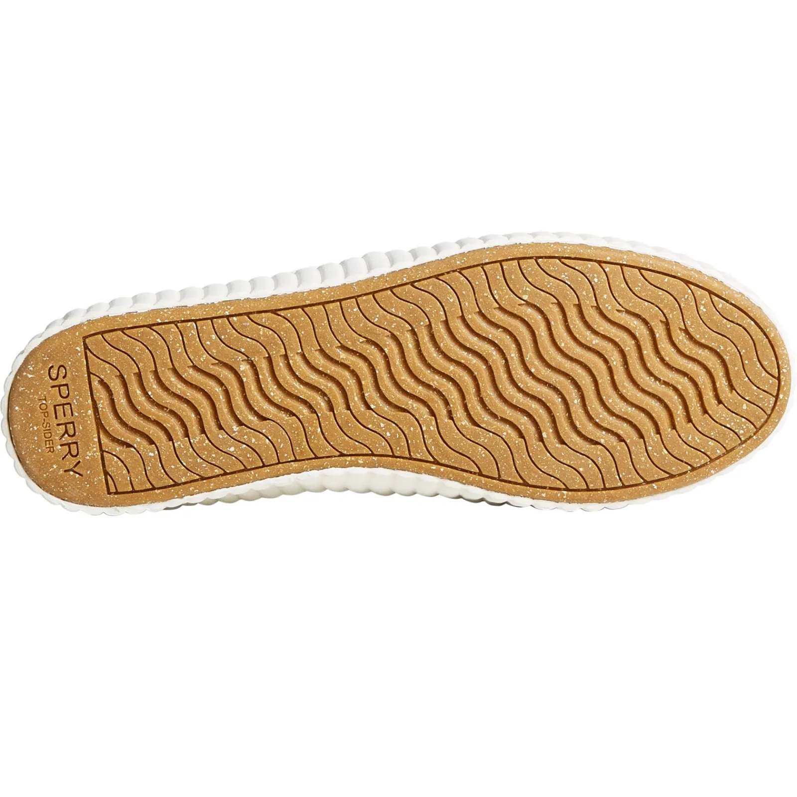 Online Sperry Women's , Pier Wave Boat Platform Sneaker White