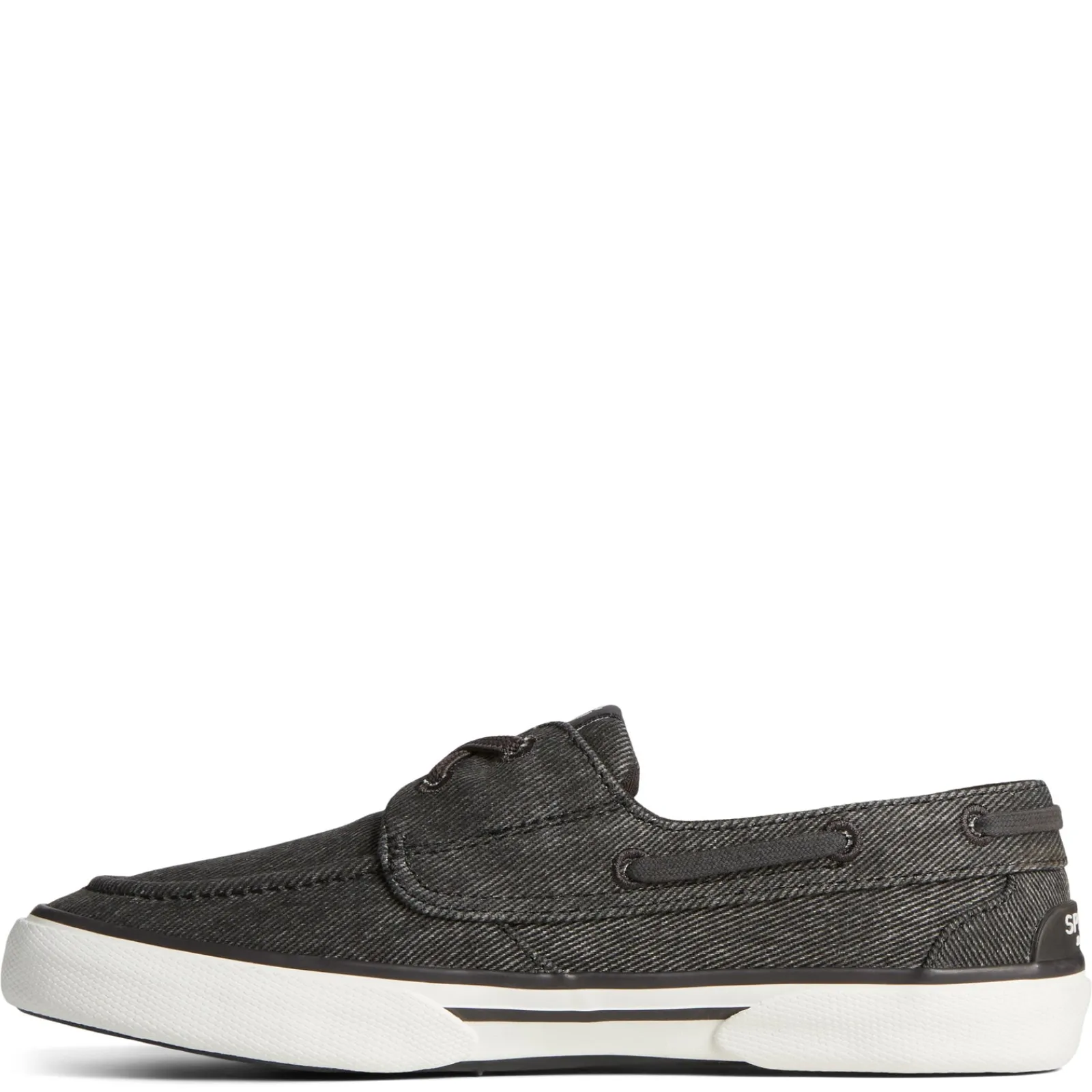 Hot Sperry Women's , Pier Wave Boat Sneaker Black