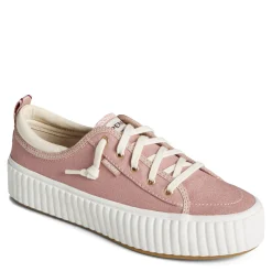 Clearance Sperry Women's , Pier Wave SeaCycled Boat Platform Sneaker Mauve