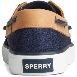 Best Sperry Women's , SeaCycled Bahama II Sneaker Navy Jacquard