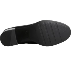 Best Sperry Women's , Seaport Two-Tone Penny Pump Black / Tan