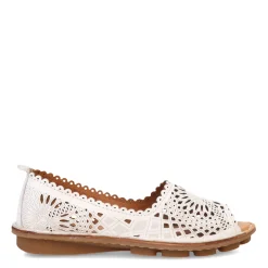 New Spring Step Women's , Brandal Slip-On White