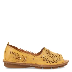 Best Spring Step Women's , Brandal Slip-On Yellow