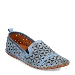 Discount Spring Step Women's , Flowerflow Slip-On Blue