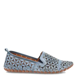Discount Spring Step Women's , Flowerflow Slip-On Blue