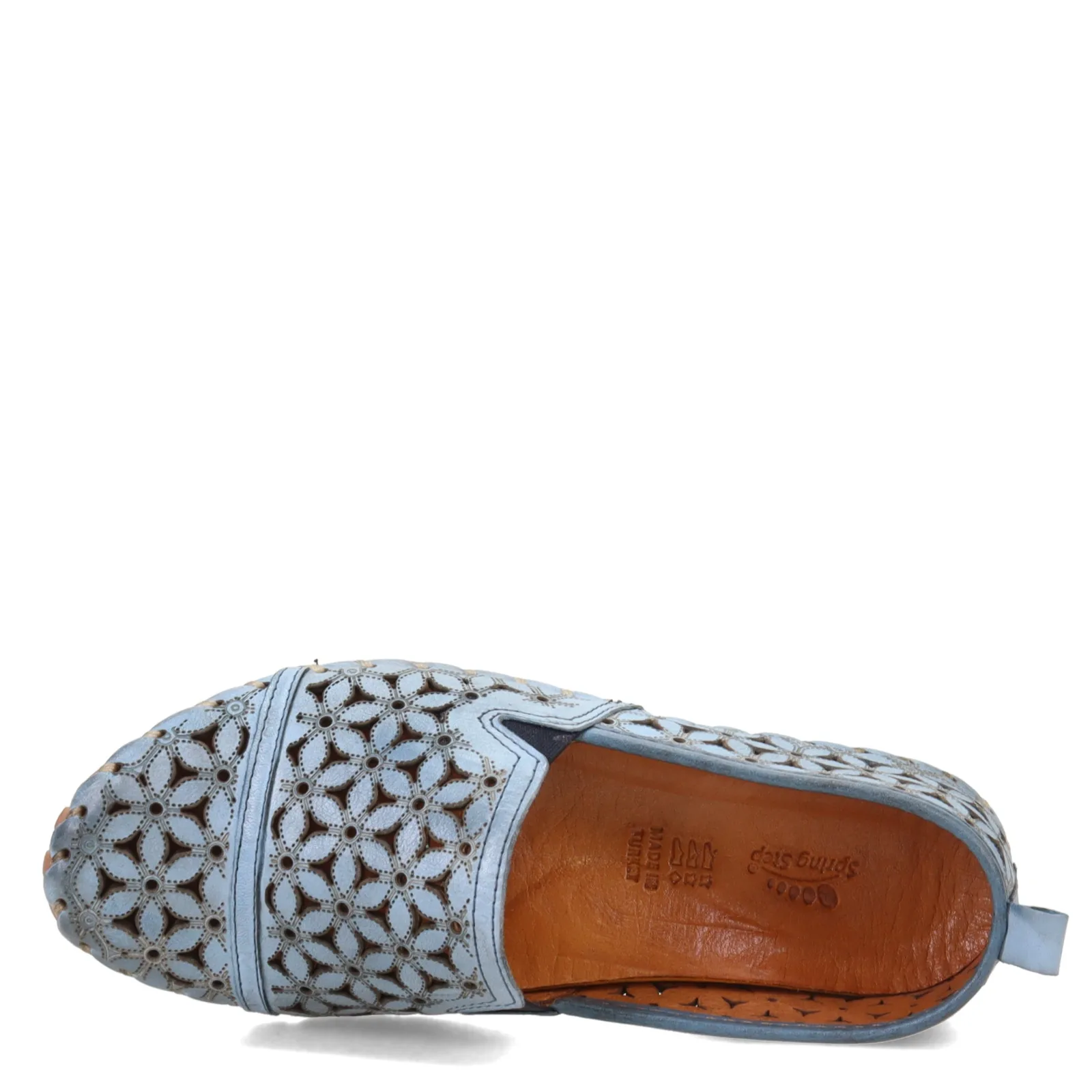 New Spring Step Women's , Flowerflow Slip-On Blue