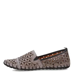 Outlet Spring Step Women's , Flowerflow Slip-On Charcoal