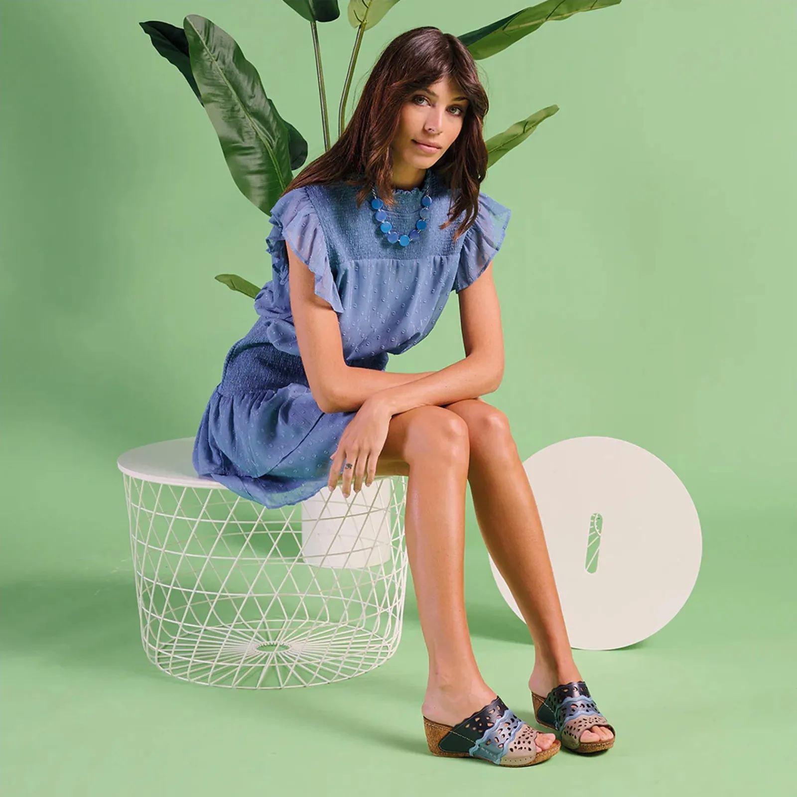 Women's , Footy Sandal-Spring Step Online