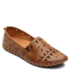 Clearance Spring Step Women's , Fusaro Slip-On Brown