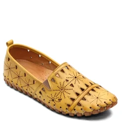 Outlet Spring Step Women's , Fusaro Slip-On Yellow