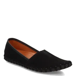 Hot Spring Step Women's , Kathaleta Slip-On Black Suede