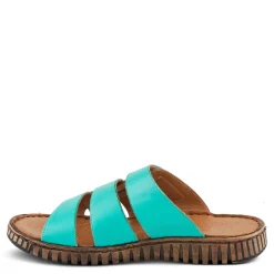 Hot Spring Step Women's , Olly Sandal Mint Green