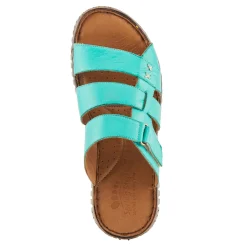 Hot Spring Step Women's , Olly Sandal Mint Green
