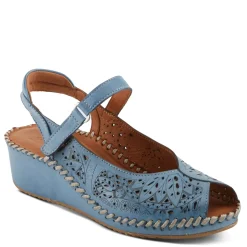 Spring Step Women's , Santonio Sandal Blue