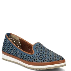 Spring Step Women's , Tulisa Slip-On Blue