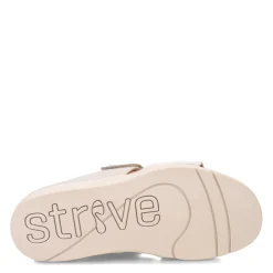 Best Strive Women's , Riviera Sandal Silver/Stone