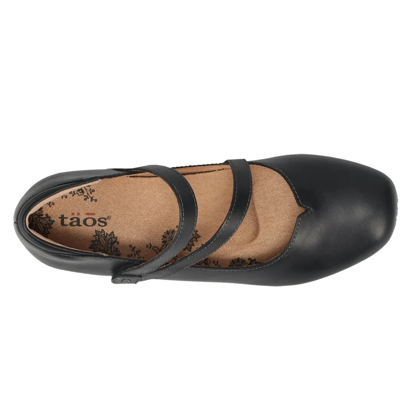 Best Taos Women's , Banter Mary Jane Flat Black