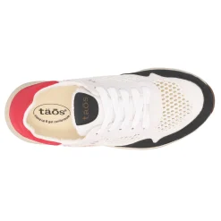 Best Taos Women's , Direction Sneaker White/Red Multi