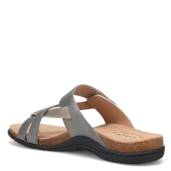 Online Taos Women's , Perfect Sandal Grey Champagne Metallic